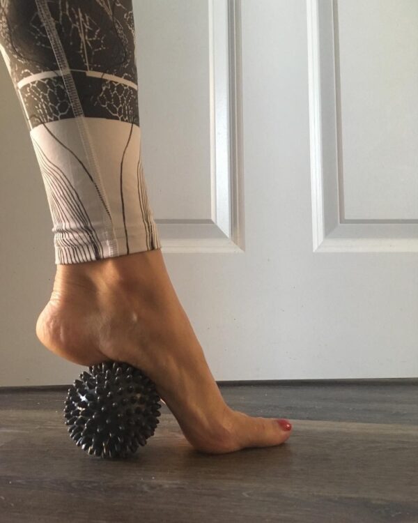 Pinpoint Trigger Massage Bal in gebruik