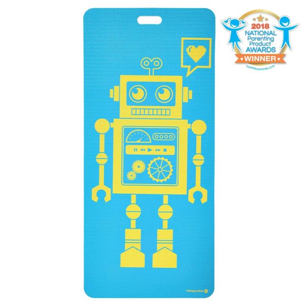 Eco Yogamat voor Kinderen - 4 mm Blauw