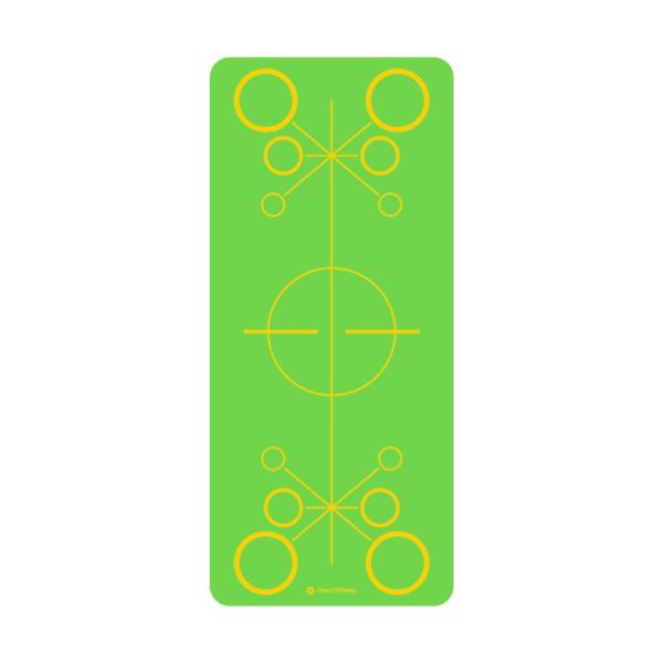 Eco Yogamat voor Kinderen - 4 mm Limoen Groen
