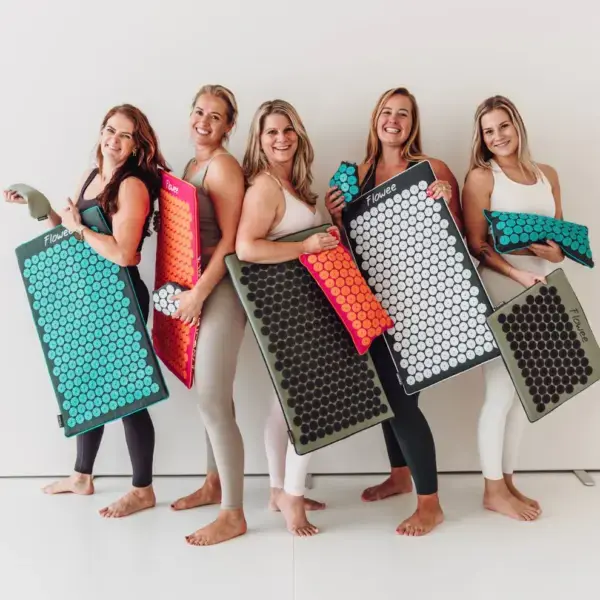 Flowee Spijkermat Groot - Grijs & Zeegroen