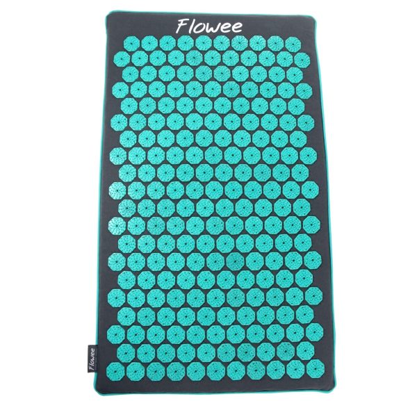 Flowee Spijkermatje - Groot - Grijs/Zeegroen