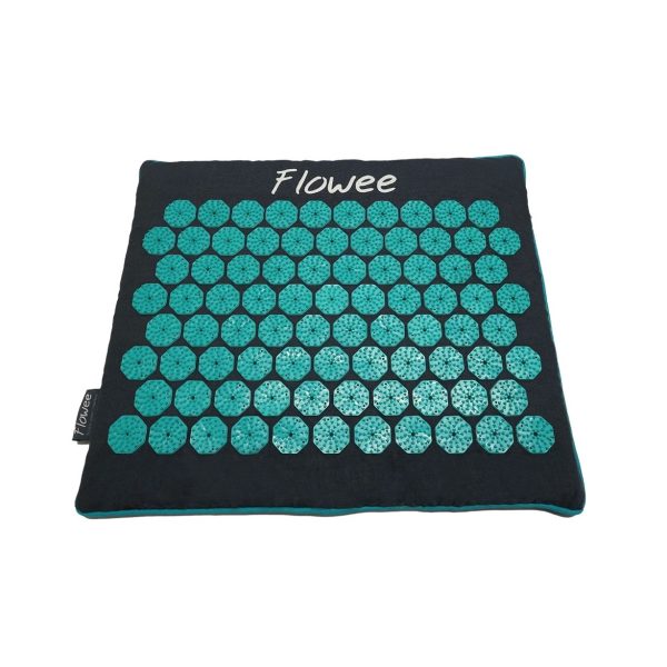 Flowee Spijkermat Klein Grijs/Zeegroen