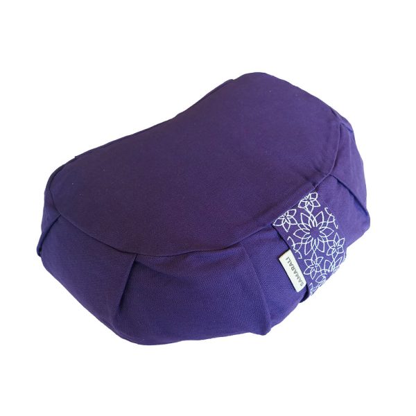 Meditatiekussen Halve Maan - Samarali Marine Blauw