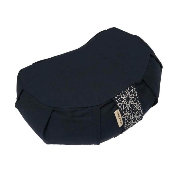 Meditatiekussen Halve Maan - Samarali Marine Blauw