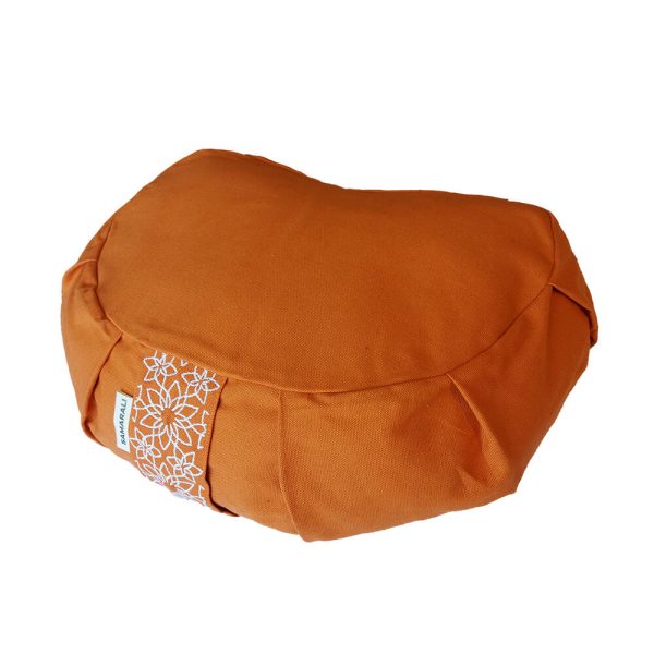 Meditatiekussen Oranje - Halve Maan - Samarali