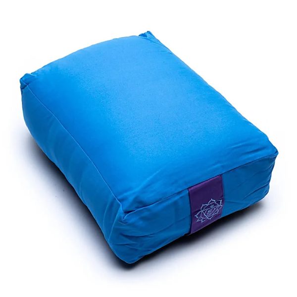 Meditatiekussen Rechthoekig Blauw