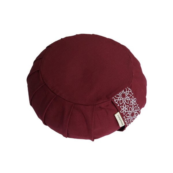 Rond Yogakussen - Samarali - Rood