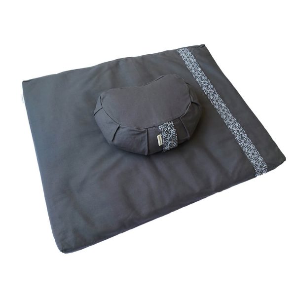 Meditatieset Halve Maan - Samarali Grijs