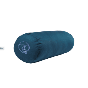 Organische katoenen meditatie bolster Blauw