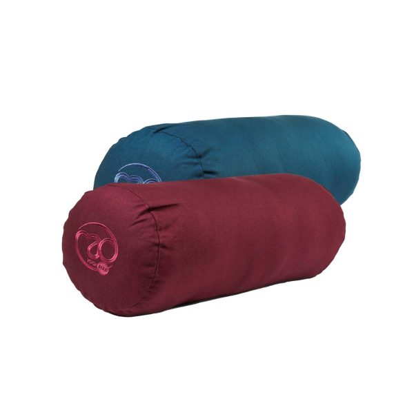 Organische katoenen yoga bolster Blauw