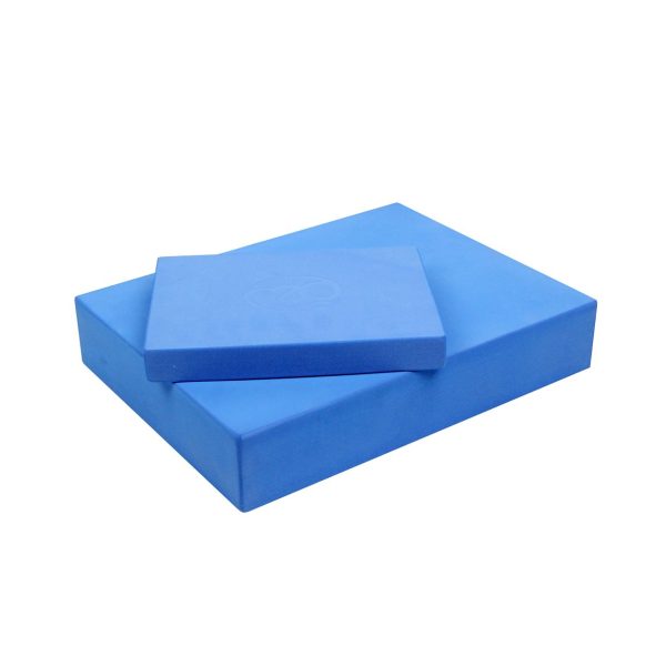 Pilates Blok Groot - Blauw
