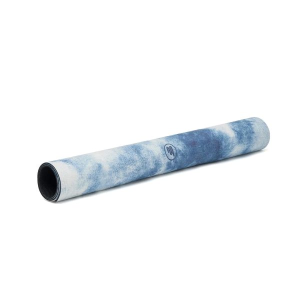 Pilates Reformer Mat - Denim Tie Die - MoveActive