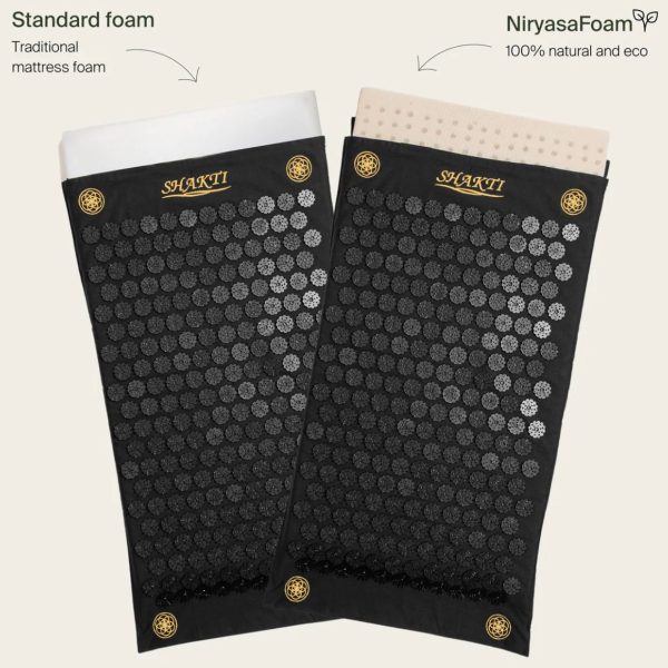 Shakti Spijkermat Set Blissfoam - Zwart