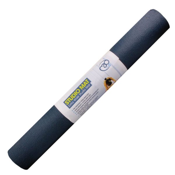 Studio Pro Yoga Mat Wide 80cm x 4.5mm - Blue