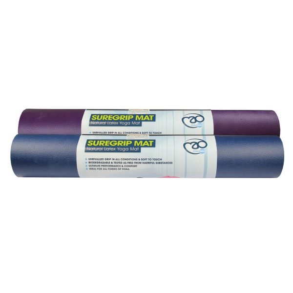 SureGrip Yoga Mat - 4 mm Blauw