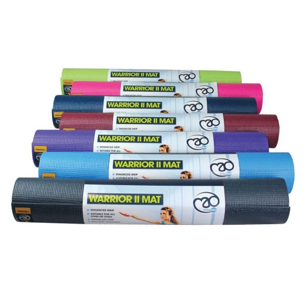 Warrior Yogamat II - 4 mm Blauw