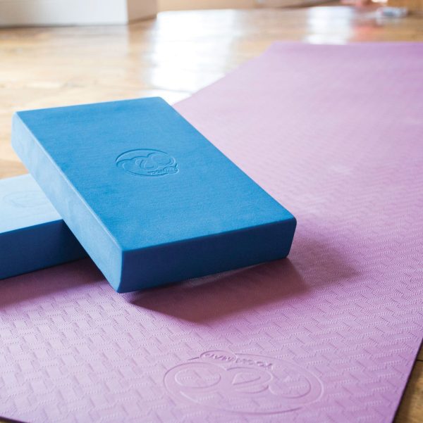 Yoga Blok EVA Breed Blauw