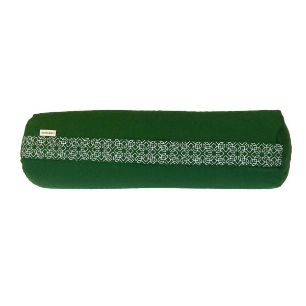 Yoga Bolster Lang - Samarali - Groen
