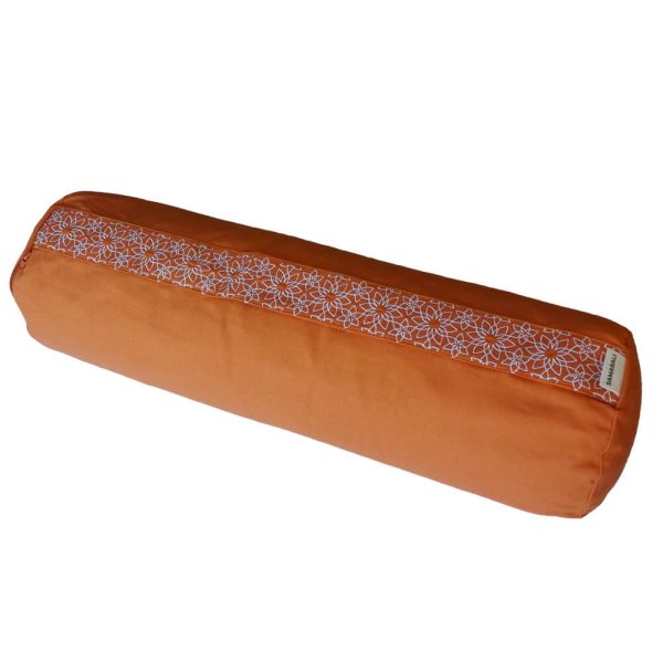 Yoga Bolster Biologisch Katoen - Samarali - Oranje
