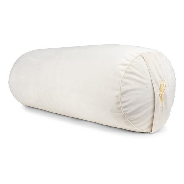 Yoga Bolster Velvet – MindBaas Wit