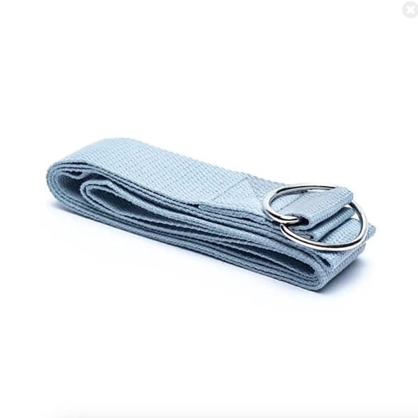 Yoga Riem D-Ring - 1,8 m Grijs
