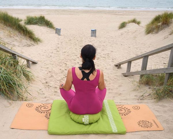 Zabuton Meditatiekussen Oranje