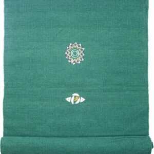 Katoenen Yoga Meditatie Kleed - Chakra - Groen
