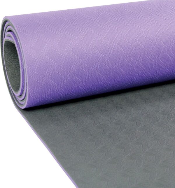 Evolution Dunne Pilates Mat - 4 mm - Paars - Afbeelding 4