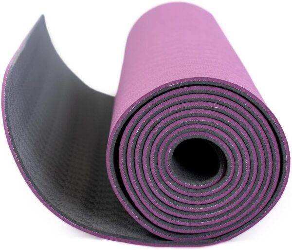 Evolution Dunne Yoga Mat - 4 mm - Roze - Afbeelding 3