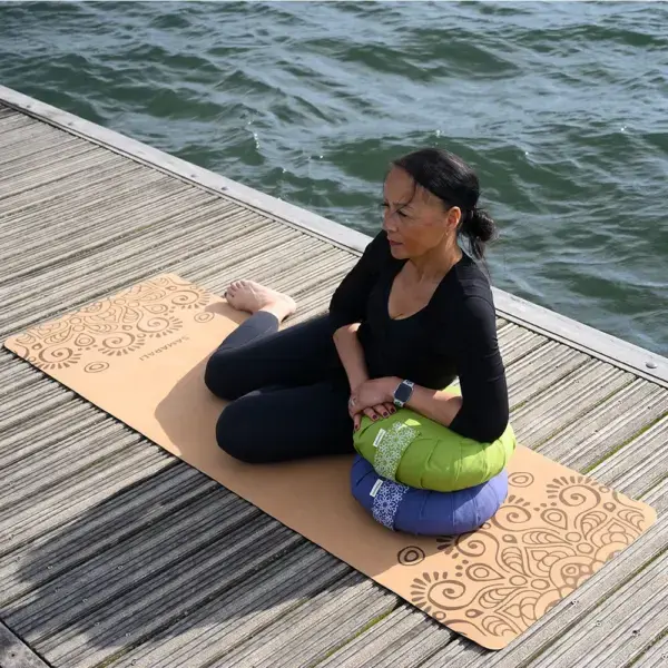 Zitkussen voor Yoga - Samarali - Groen
