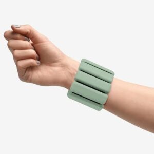 Pols en Enkel Gewichtjes - 2 x 0.5 kg - Bala Bangles - Groen