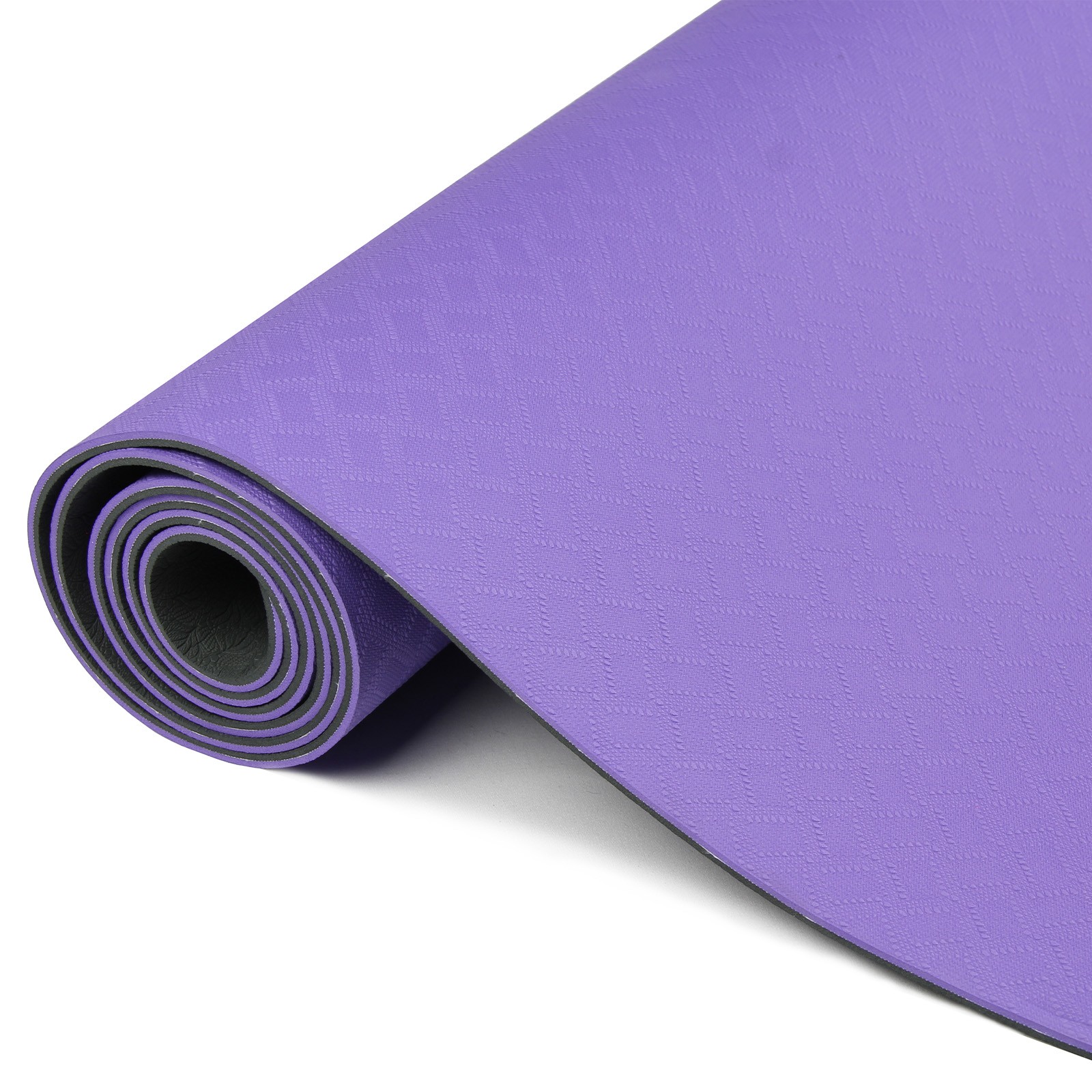 Evolution Dunne Pilates Mat – 4 mm – Paars
