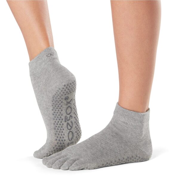 Sportsokken met Antislip - Grijs - ToeSox