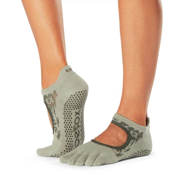 Antislip Sokken Bellarina Met Tenen Cactus Ikat - ToeSox M (39 - 42,5)