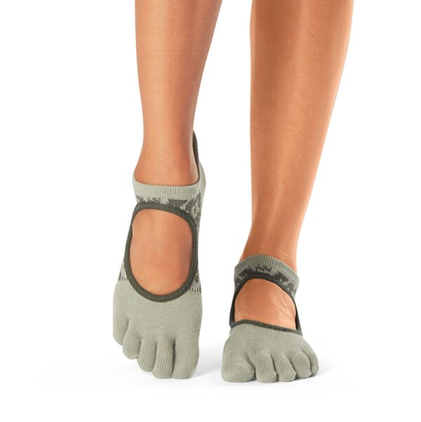 Antislip Sokken Bellarina Met Tenen Cactus Ikat - ToeSox M (39 - 42,5)