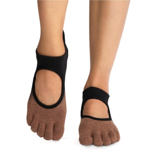 Antislip Sokken Bellarina Met Tenen Clove Ombre - ToeSox S (36 - 38,5)