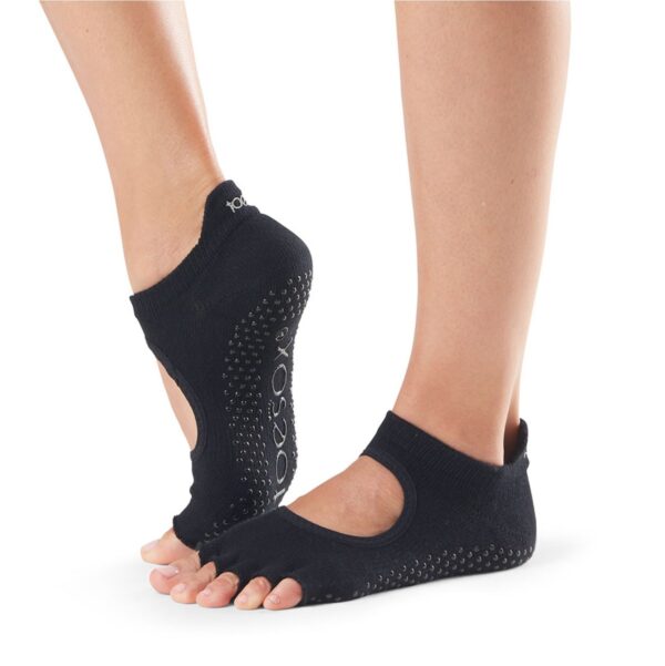 Ballerina Sokken zonder Tenen - Zwart - ToeSox