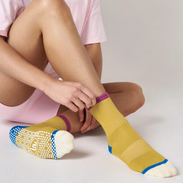 Antislip Sokken Crew Amber Artistry – MoveActive L (44 - 48)