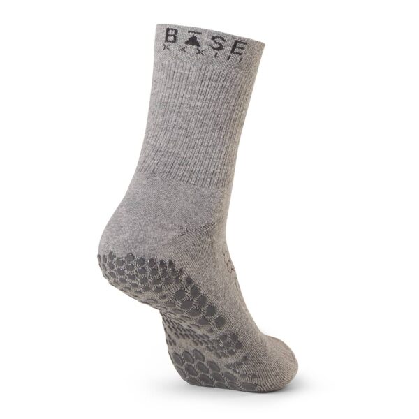 Antislip Sokken Crew Grijs - Base M (39 - 42,5)