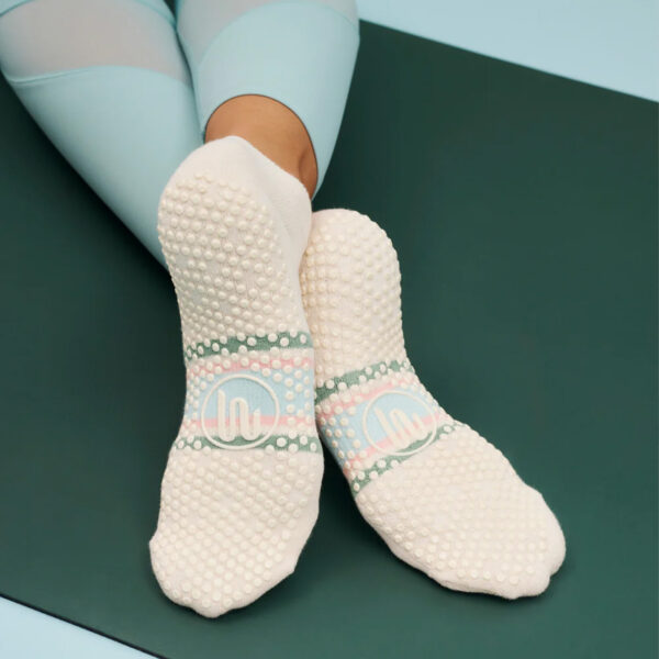 Antislip Sokken Low Rise Fleur Stripe – MoveActive S (36 - 39)