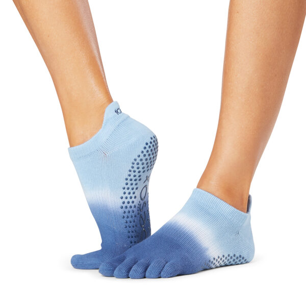 Deepwater Ombre Stripe - Teensokken Antislip - ToeSox