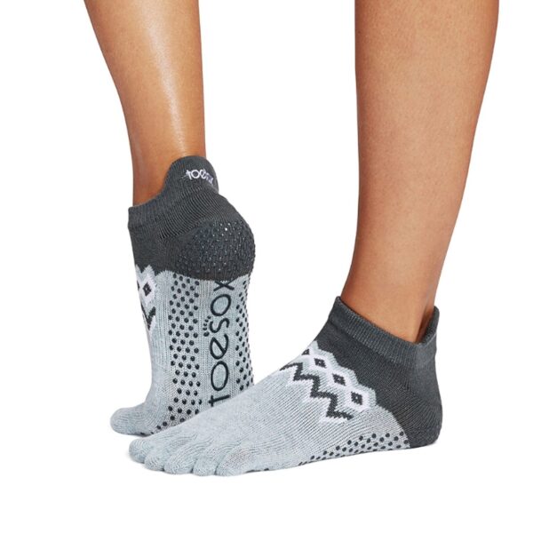 Antislip Sokken Low Rise met Tenen Peaks - ToeSox S (36 - 38,5)