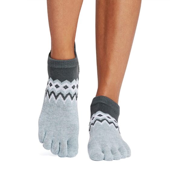 Antislip Sokken Low Rise met Tenen Peaks - ToeSox S (36 - 38,5)