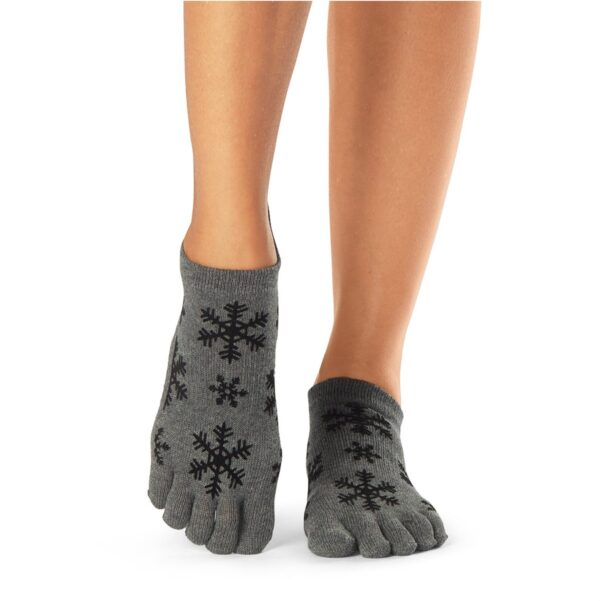Antislip Sokken Low Rise Met Tenen Snowfall - ToeSox S (36 - 38,5)