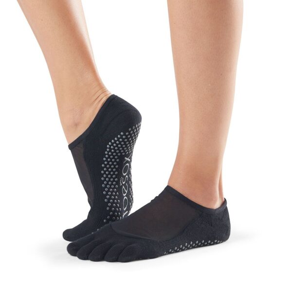 Luna - Sportsokken Zwart - ToeSox