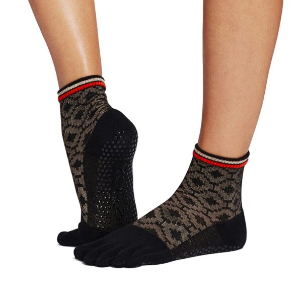 Antislip Sokken Melody Met Tenen Volcanic Sand - ToeSox S (36 - 38,5)