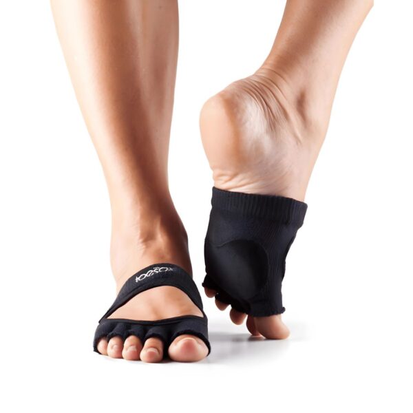 Releve - Teenspreider Sokken - Zwart - ToeSox