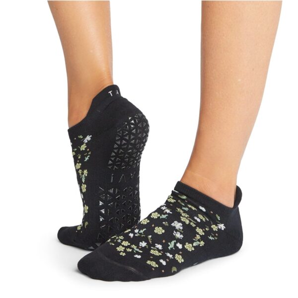 Antislip Sokken Savvy Ebony Flourish - Tavi Noir S (36 - 38,5)