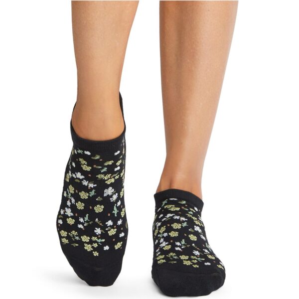 Antislip Sokken Savvy Ebony Flourish - Tavi Noir S (36 - 38,5)