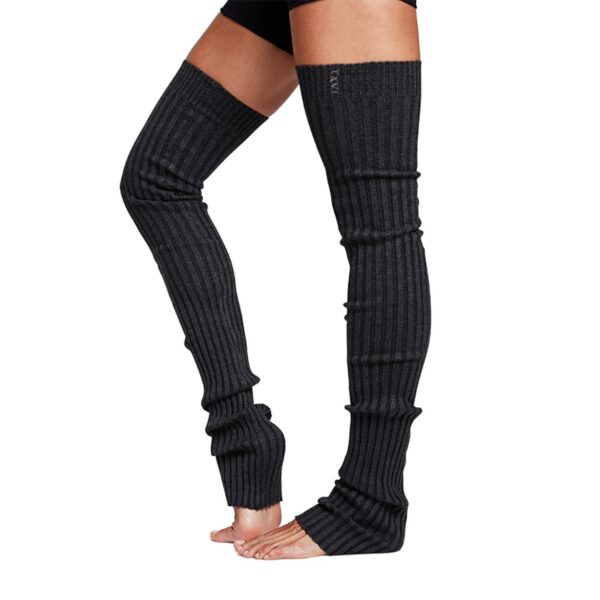 Glacial - Overknee Beenwarmers - Tavi Noir